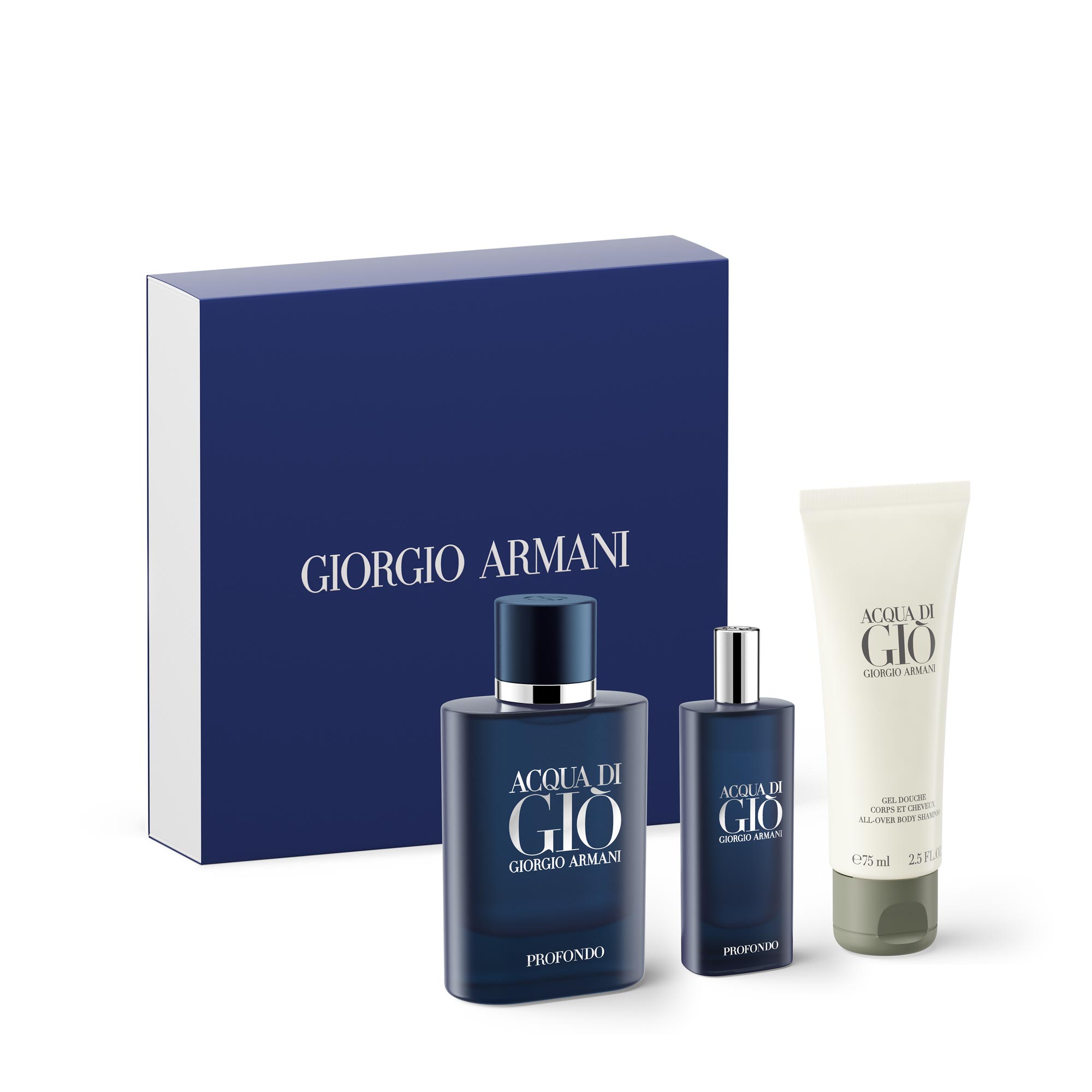 Acqua Di Giò Profondo 75ml gift set | Armani beauty